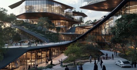 lanko2g_a_futuristic_AI_virtual_university_campus_sleek_moder_df6e0e63-40c2-44f3-b32c-b78df8b7991e_0